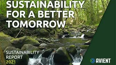 2021 Sustainability Report Cover